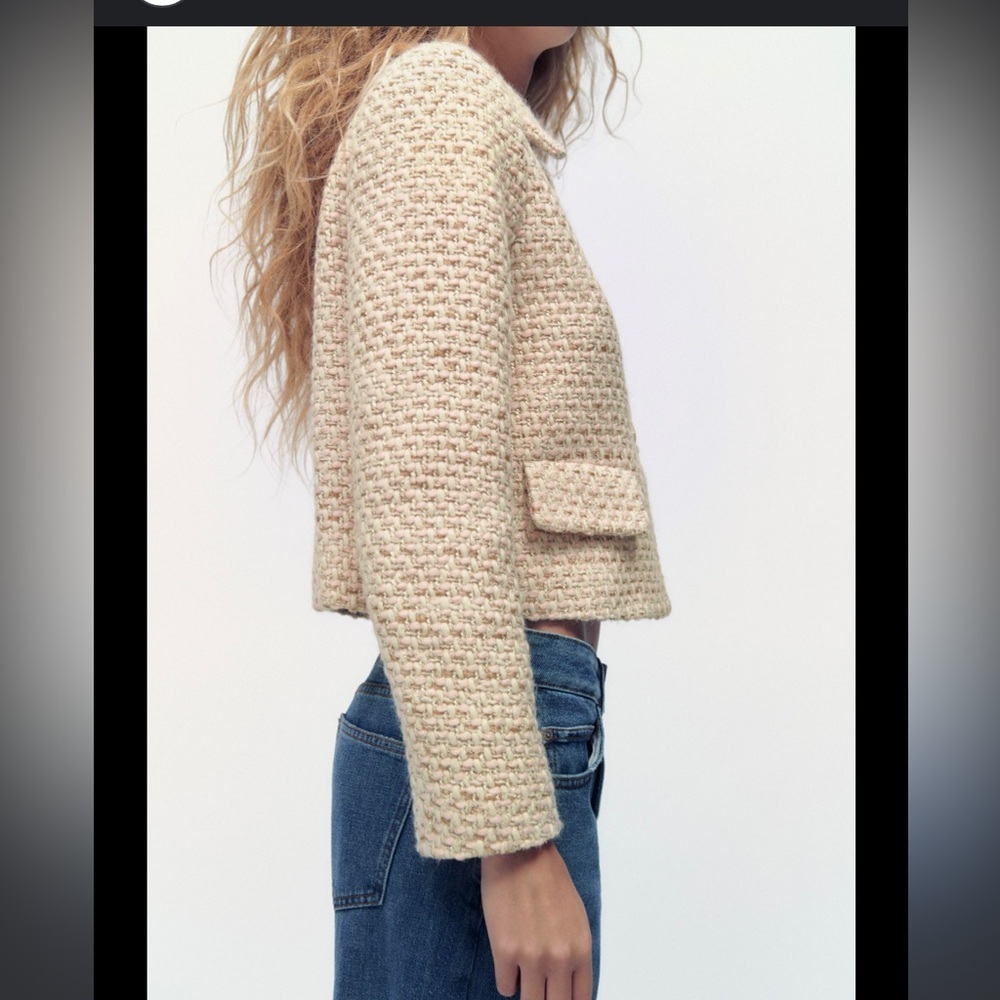 Zara tweed jacket - Picture 3 of 9